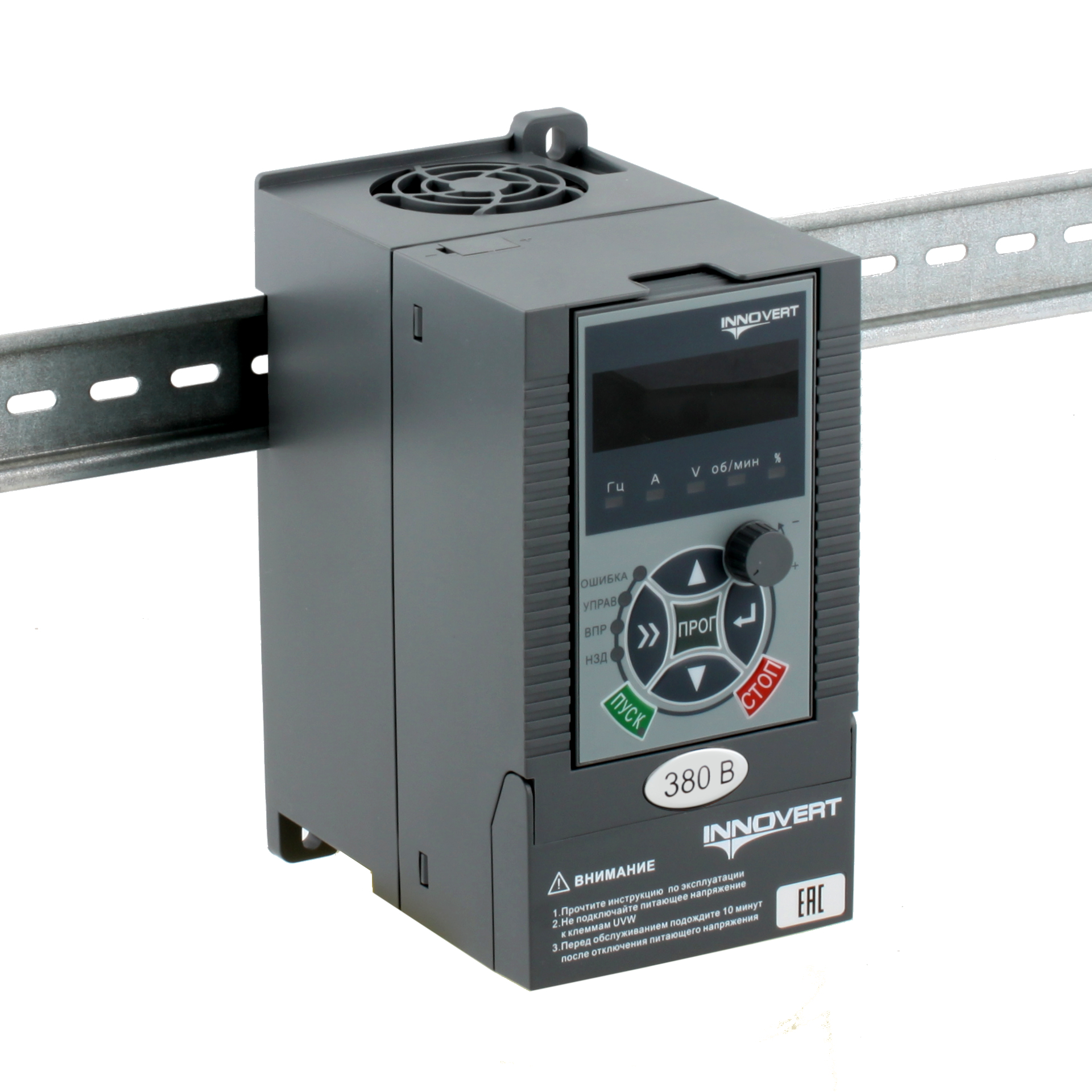 Преобразователь частоты векторный INNOVERT ITD751U43B2, 0,75кВт, 380В, 2.5А