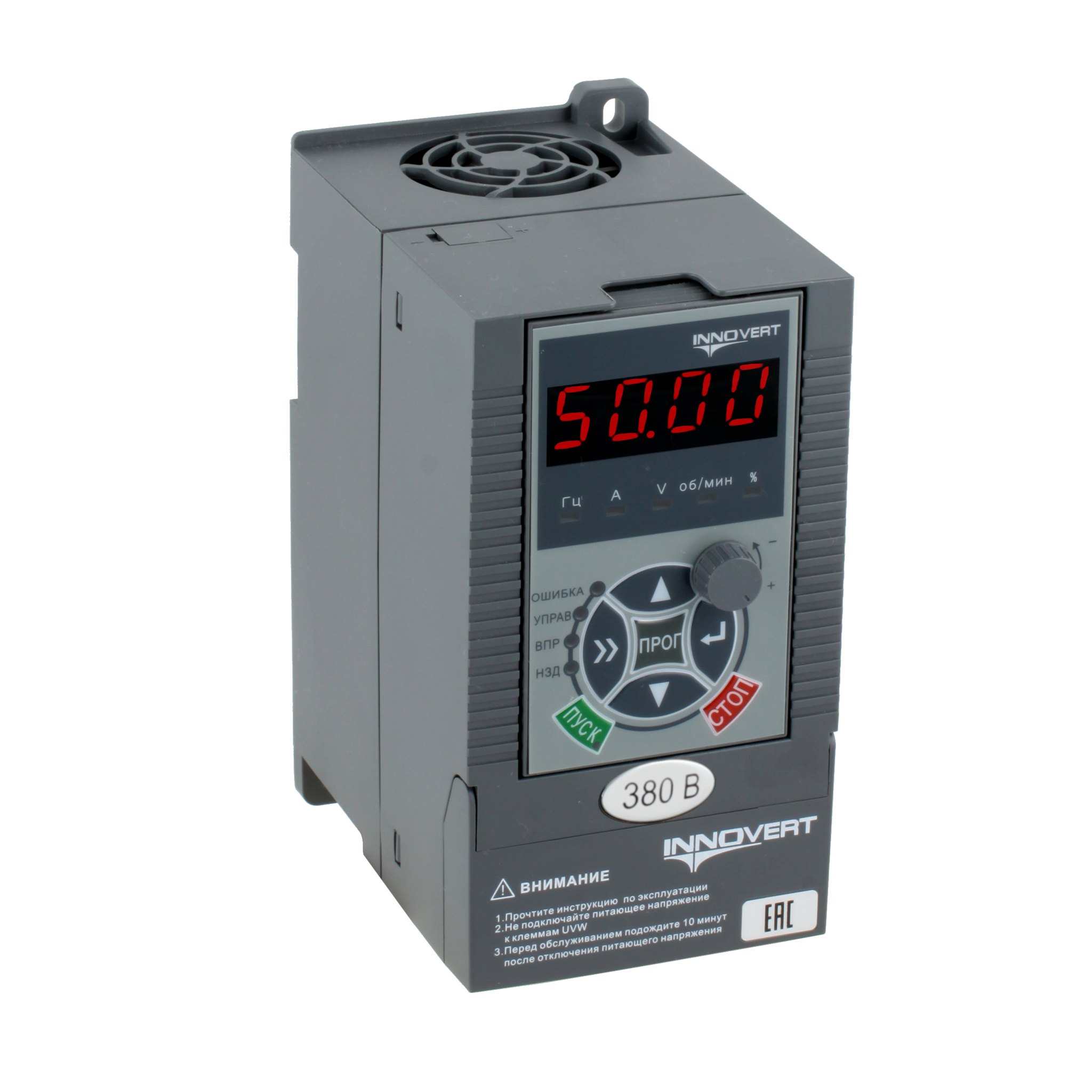 Преобразователь частоты векторный INNOVERT ITD751U43B2, 0,75кВт, 380В, 2.5А — изображение 2