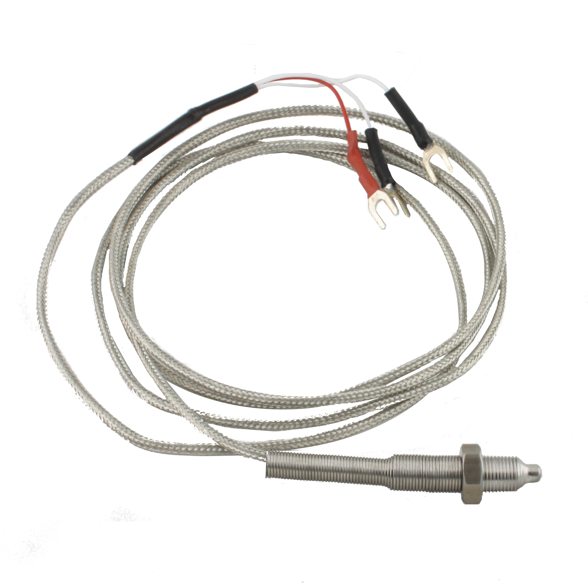 Датчик температуры INNOCONT с кабелем, исполнение V, спай Pt100, резьба 3/8", длина кабеля 1,5м TS-W-V-Pt100-1,5-3/8