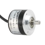 Инкрементальный энкодер INNOCONT D=50мм, выступающий вал 8мм, 2000 имп/об, 24VDC, выход HTL, IP54, -20…+80°C, аксиальный кабель 2м — изображение 3