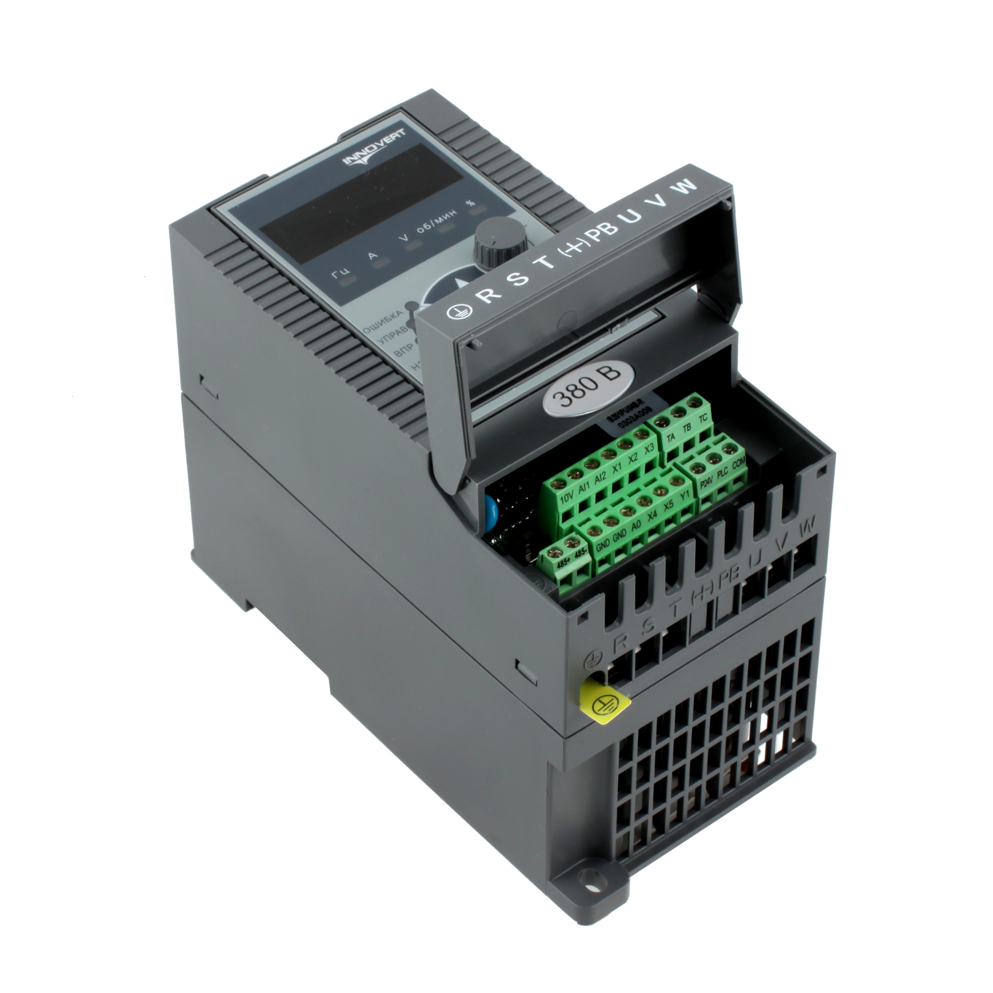 Преобразователь частоты векторный INNOVERT ITD751U43B2, 0,75кВт, 380В, 2.5А — изображение 5