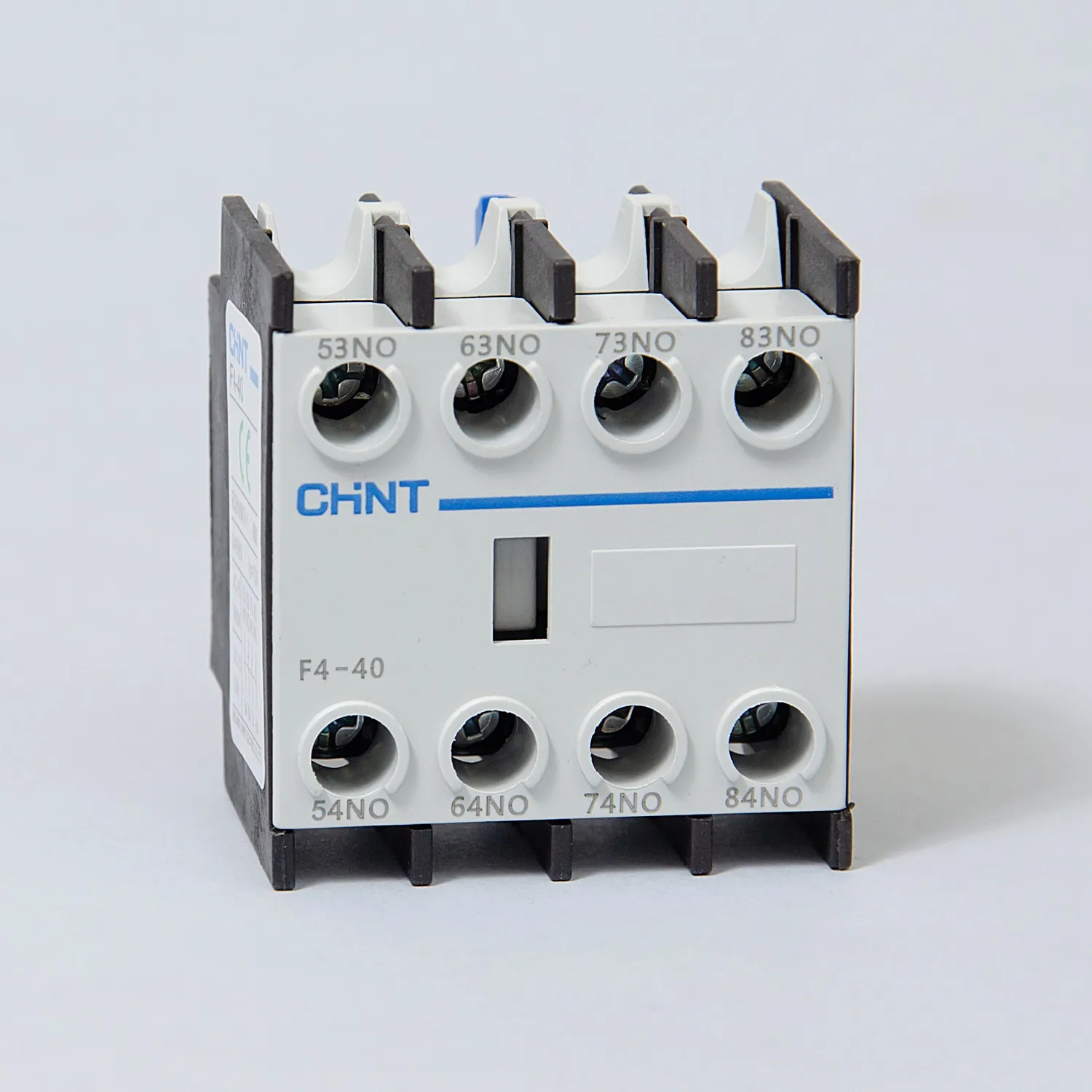 257026 | Приставка доп.контакты F4-40 4НО к контактору NC1 и NC2, Chint