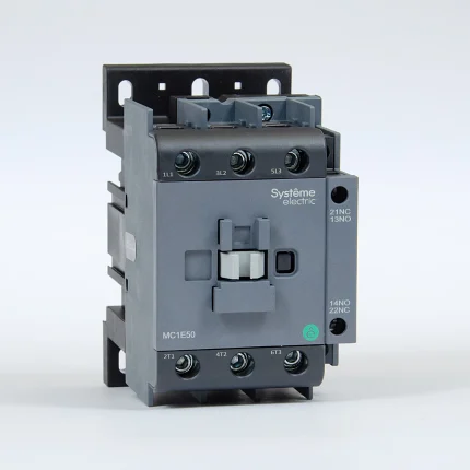 MC1E50M7 | КОНТАКТОР MC1E 3P 50A НО+НЗ 220V/230V 50/60ГЦ (LC1E50M5), Systeme Electric