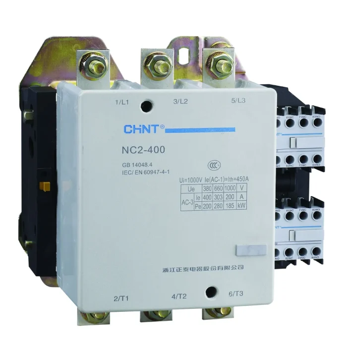 236206 | Контактор NC2-400/4 400А 230В/АС3 50Гц, Chint