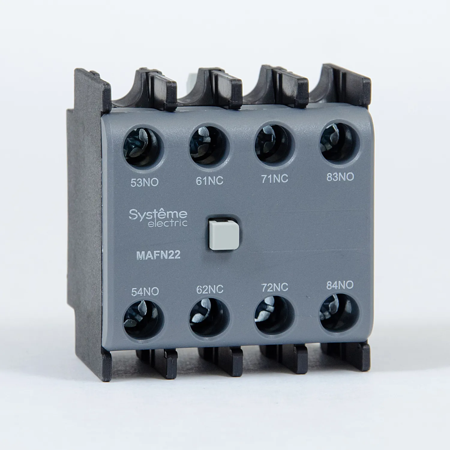 MAFN22 | ДОП. КОНТ. БЛОК MC1G/E 2НО+2НЗ ФРОНТАЛЬНЫЙ МОНТАЖ (LAEN22), Systeme Electric