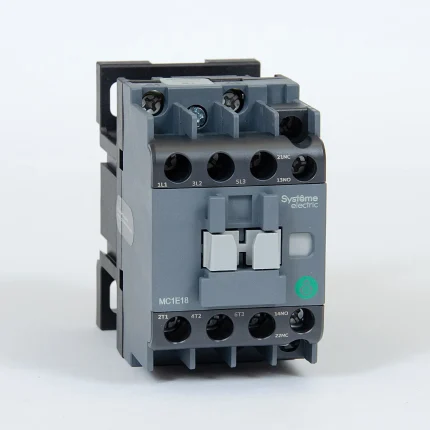 MC1E18M7 | КОНТАКТОР MC1E 3P 18A НО+НЗ 220V/230V 50/60ГЦ (LC1E1810M5), Systeme Electric