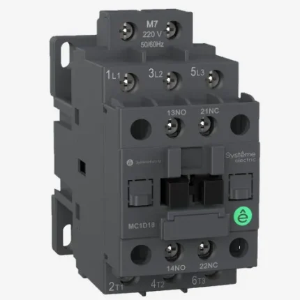 | КОНТАКТОР MC1D 3P 12A НО+НЗ 24VDC С ПОНИЖЕННЫМ ТОКОМ ПОТРЕБЛЕНИЯ КАТУШКИ, Systeme Electric