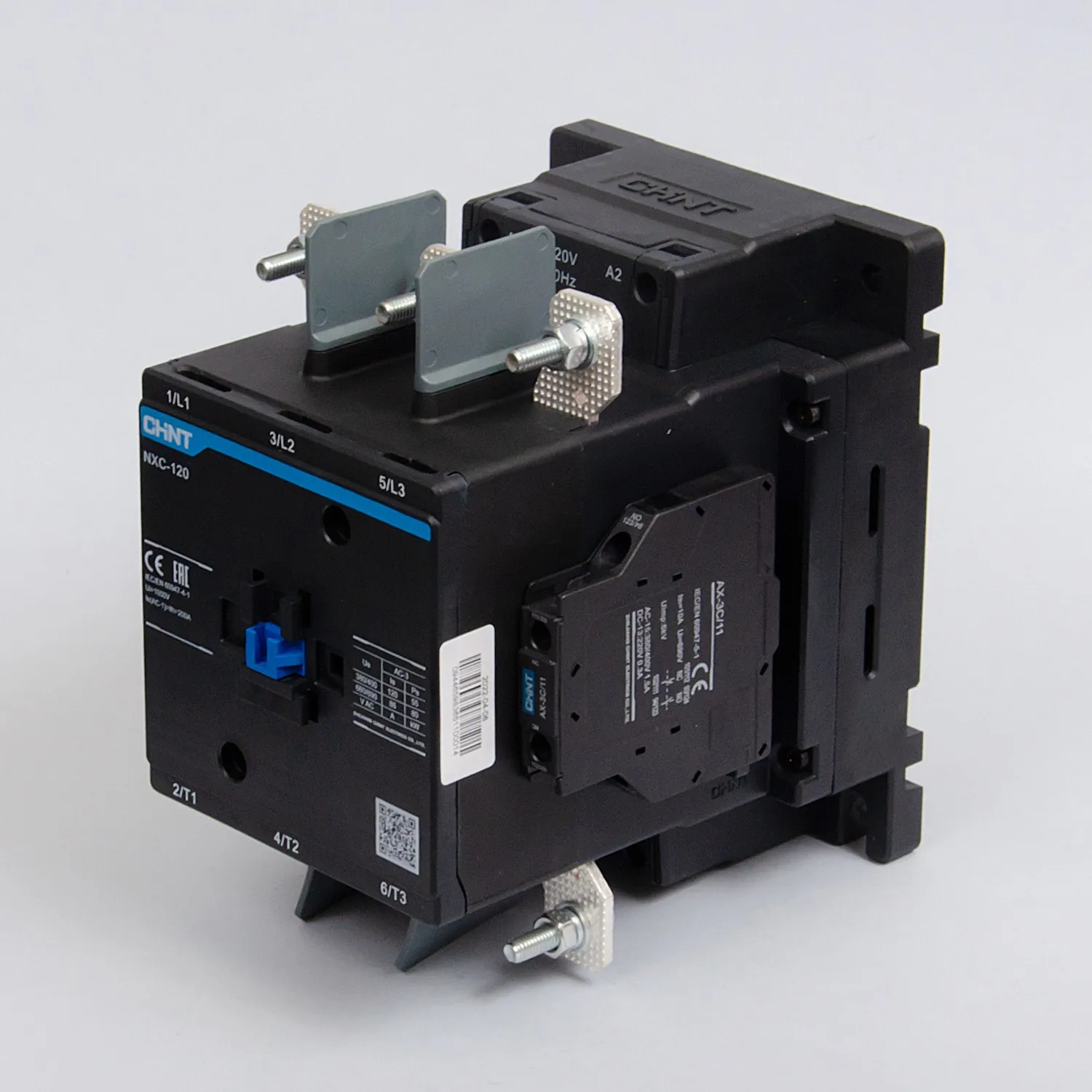 836511 | Контактор NXC-120 220AC 2НО+2НЗ 50Гц, Chint