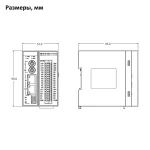 GR10-2PHE | Модуль расширения ведомый EtherCAT 2-x канальный высокоскоростной разностный импульсный выход, Inovance — изображение 2