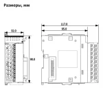 GL10-1600END | Модуль расширения для ПЛК 16 дискретных входов (PNP)/(NPN), винтовые клеммы, Inovance — изображение 5