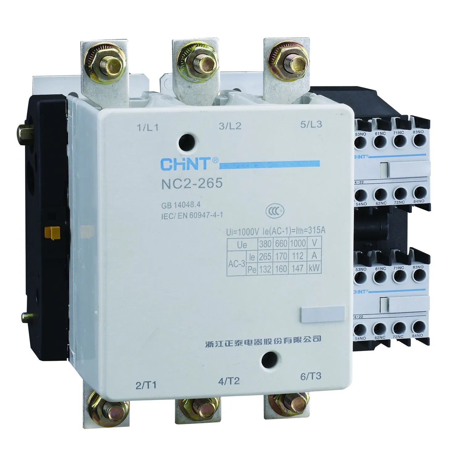 671402 | Контактор NC2-265 265А 230В/АС3 50Гц, Chint