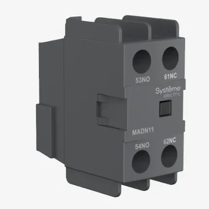MADN02 | ДОП. КОНТ. БЛОК MC1D 2НЗ ФРОНТАЛЬНЫЙ МОНТАЖ, Systeme Electric