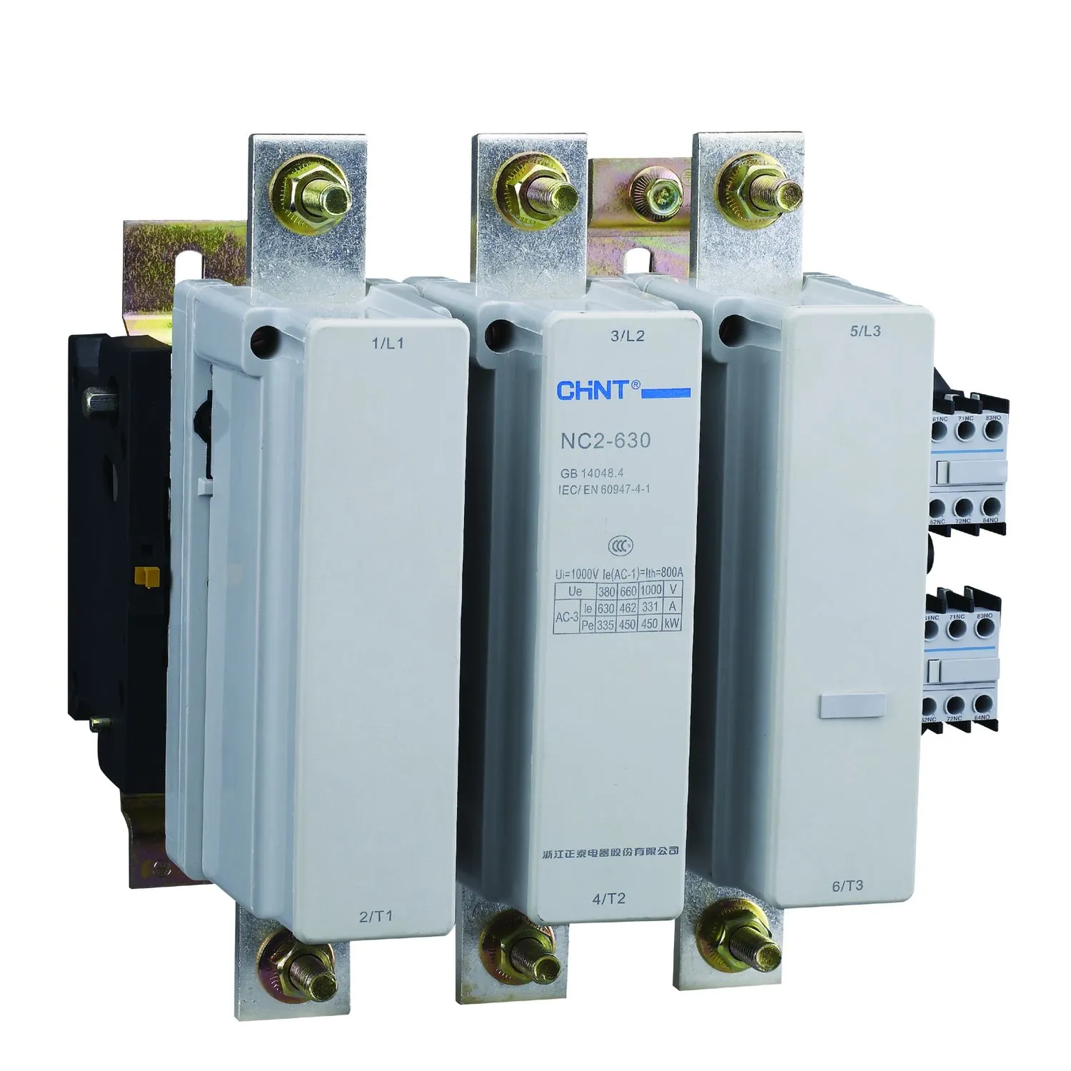 236316 | Контактор NC2-630 630А 400В/АС3 50Гц, Chint