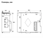 GL10-RTU-ECTA | Коммуникационный модуль EtherCAT (автоматическое сканирование), порт LAN RJ45, Inovance — изображение 6