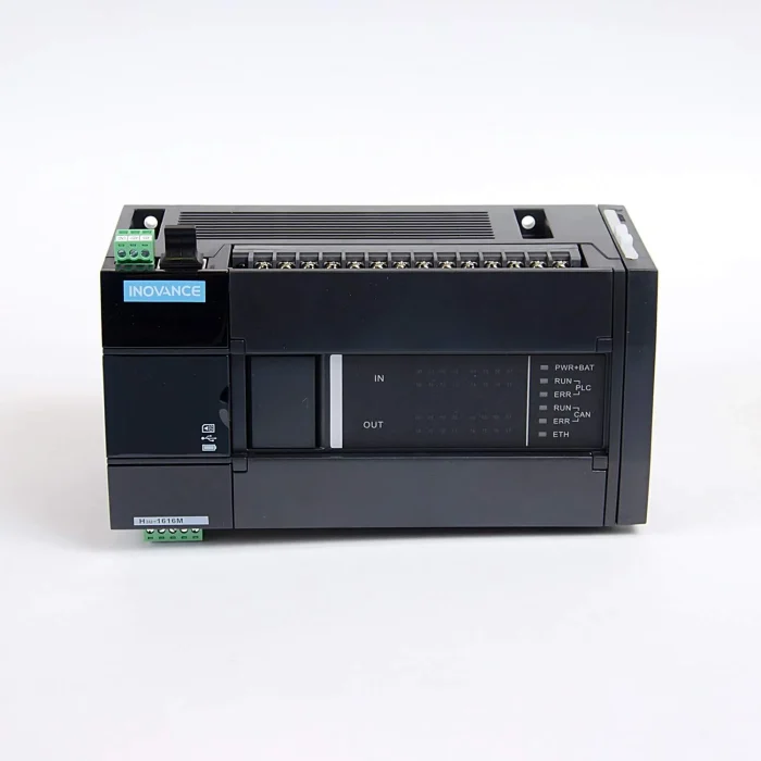 H3U-1616MR-XP | ПЛК H3U 16 входов 16 выходов реле, 1 x RS485, 1 x RS422,1 x CAN port,1 x Ethernet port, Inovance