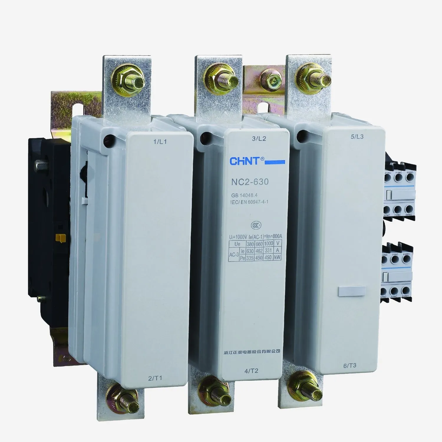 236295 | Контактор NC2-630 630А 110В/АС3 50Гц, Chint