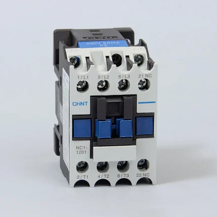221128 | Контактор NC1-1201 12А 230В/АС3 1НЗ 50Гц, Chint