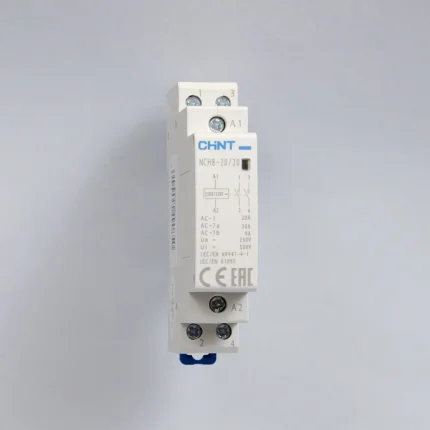 256054 | Контактор модульный NCH8-20/20 20А 2НО AC 220/230В, 50Гц, Chint