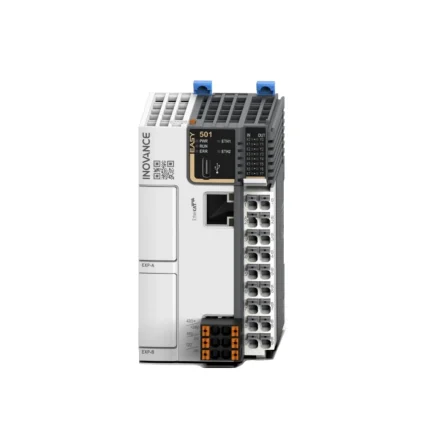 Easy502-0808TN | ПЛК Easy502, 8 входов PNP/NPN, 8 выходов NPN, 1x EtherCAT, 1x RS485, 1x USB, 16 сервоосей, Inovance