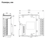 GL10-0016ER | Модуль расширения для ПЛК 16 выходов релейных, винтовые клеммы, Inovance — изображение 6