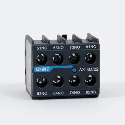 925186 | Приставка дополнительные контакты AX-3M/22 к Контактору NXC-06M~12M, Chint