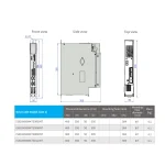 Сервоинвертор IS810N, 380В, 5.4А, EtherCat, STO — изображение 2