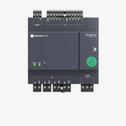 ZR1PP00BD2A | Интеллектуальное реле SR1; 24 VDC; 12 IO: 6 DI, 4 DO (реле); 2 AI; 1xRS485, Systeme Electric