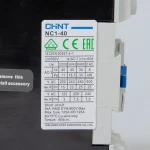 222272 | Контактор NC1-4011 40А 230В/АС3 1НО+1НЗ 50Гц, Chint — изображение 3