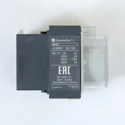 MTD422 | ДОП. КОНТ. MC1G/E ВЫД. ВРЕМ. ВКЛ 0,1…30С (LAETSD), Systeme Electric