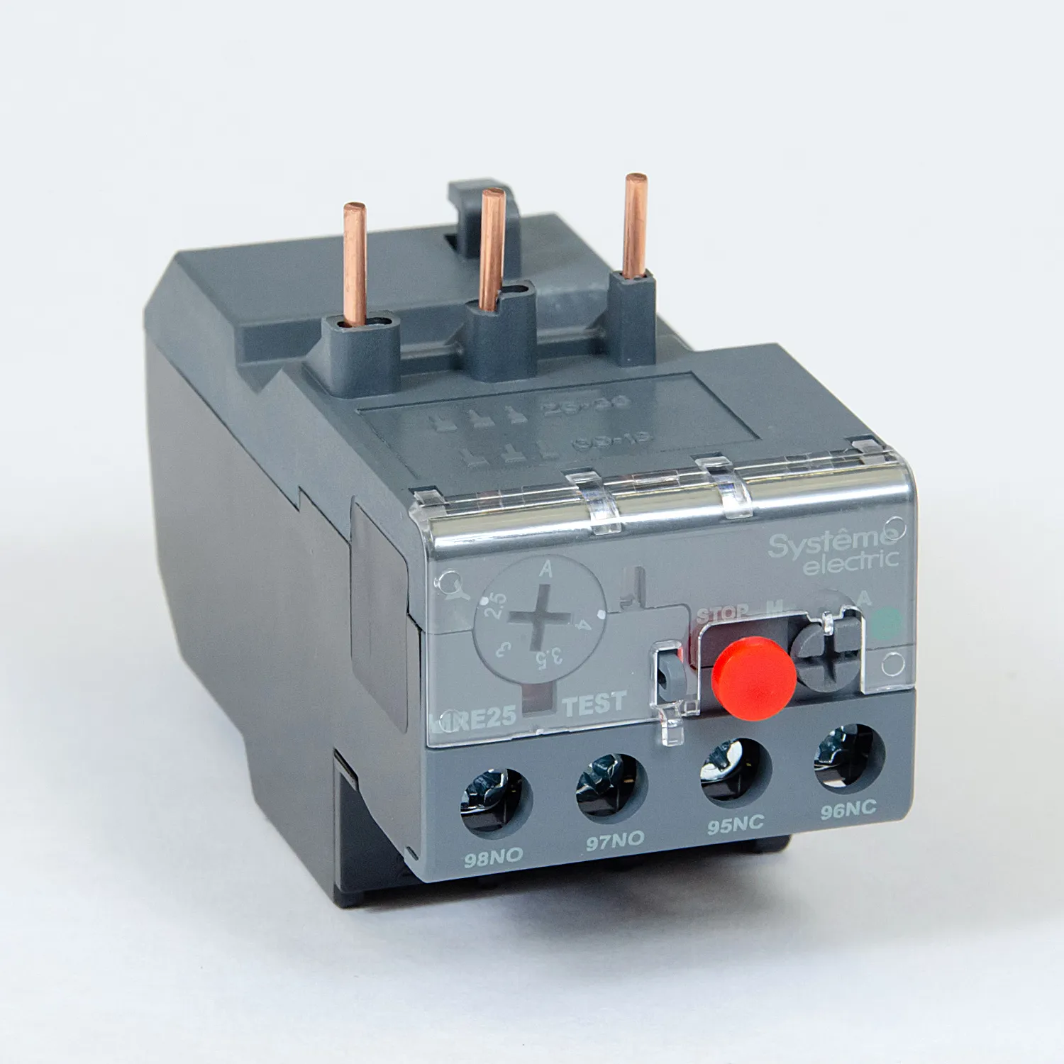 MRE254 | ТЕПЛОВОЕ РЕЛЕ ПЕРЕГРУЗКИ MRE F25 2.5-4.0A КЛАСС 10A (LRE08), Systeme Electric