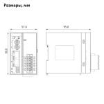 GR10-8TCE | Модуль расширения ведомый EtherCAT 8 входов термопар B, E, J, K, N, R, S, T, съемный пружинный зажим, Inovance — изображение 2