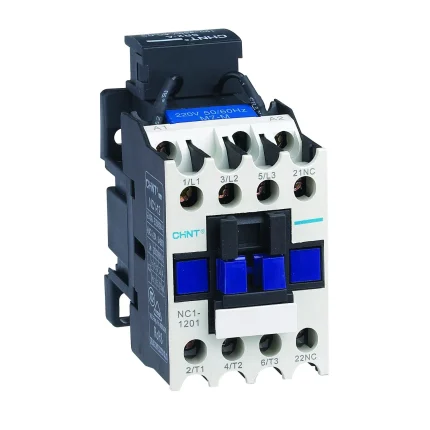 221315 | Контактор NC1-1208 12А 2НО+2НЗ 24В 50Гц, Chint