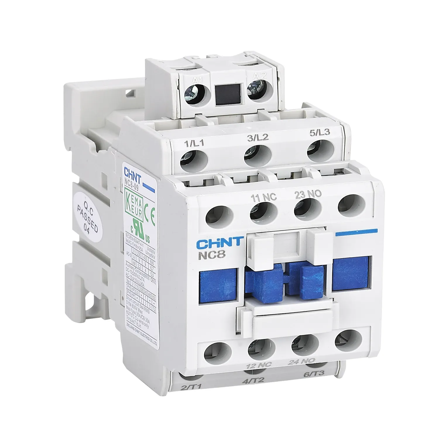 506526 | Контактор NC8-100/4/W 4P 100А AC/DC (24~60В), Chint