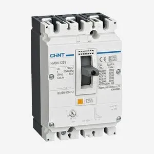 271539 | Автоматический выключатель NM8N-125C TM 3P 100А 36кА с регулируемым термомагнитным расцепителем, Chint