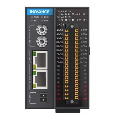 GR10-2HCE | Модуль расширения ведомый EtherCAT, 2 высокоскоростных канала ABZ, Inovance