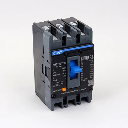 205889 | Автоматический выключатель NXM-63S/3P 63А 25кА, Chint