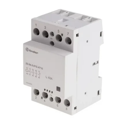 226402304710 | Контактор, 3НО+1НЗ, 63 А, 230В AC/DC, мех.индикатор, AgSnO2, Finder