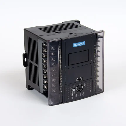 H1U-1410MT-XP | ПЛК H1U 14 дискретных входов, 10 выходов транзисторных NPN, 1 x RS485, 1 x RS422, 1 x USB, Inovance