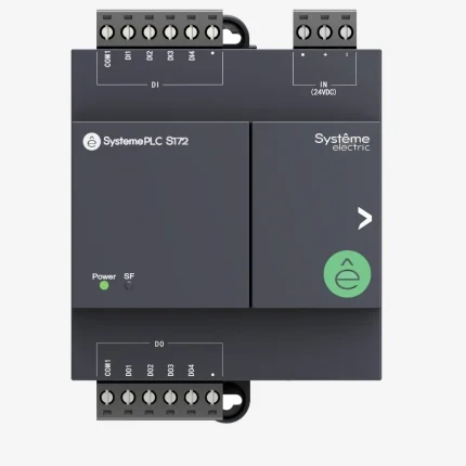 SM172EDM0800 | Дискретный модуль ввода/вывода; 24 VDC; 8 IO: 4 DI, 4 DO (реле), Systeme Electric