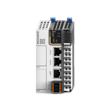 Easy523-0808TN | ПЛК Easy523, 8 входов PNP/NPN, 8 выходов NPN, 1x EtherCAT, 2x EtherNET, 1x RS485, 32 сервооси, Inovance