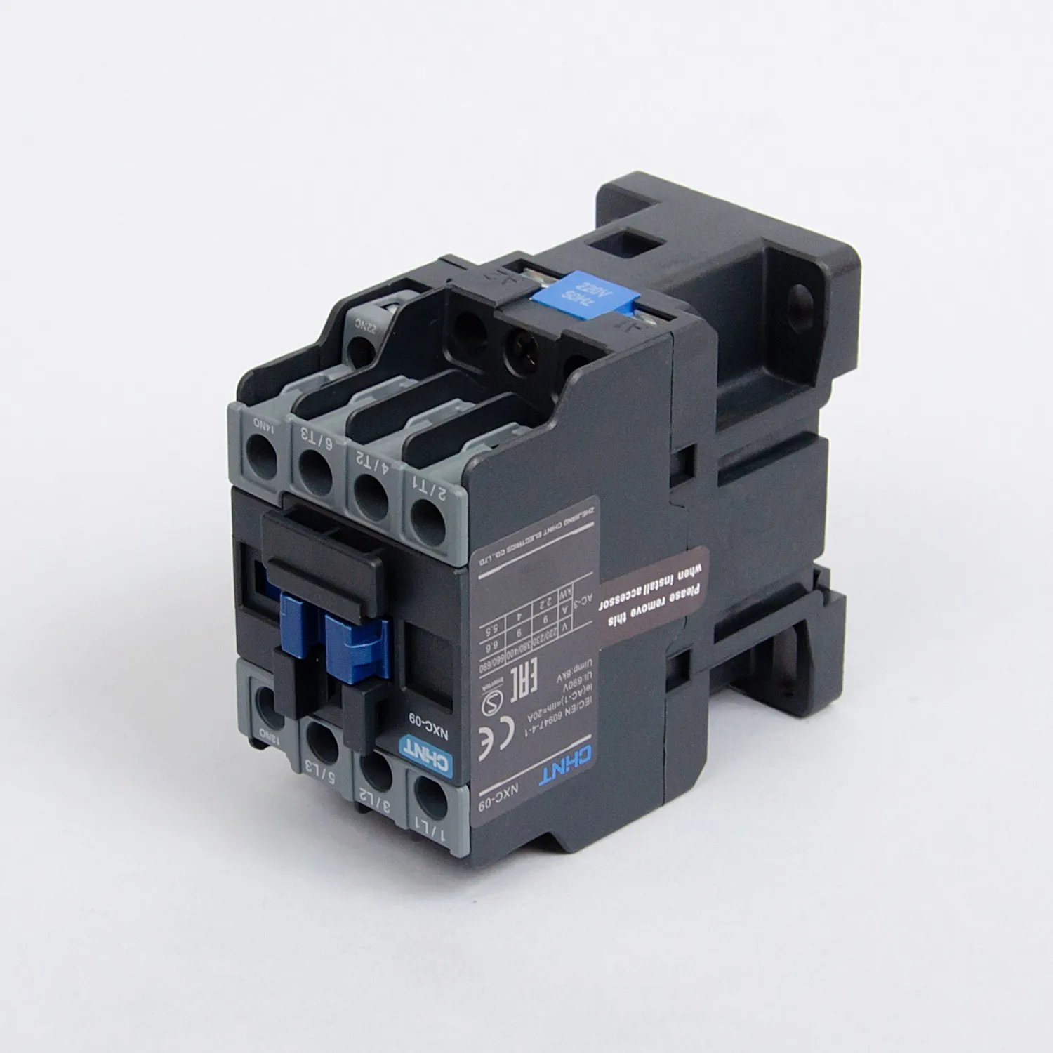 925373 | Контактор NXC-09 3P 9A AC48В (50/60Гц) 1НО+1НЗ, Chint